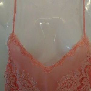 Vintage Victoria’s Secret Gold Label Pink Slip Dress Nightgown Small Nightie